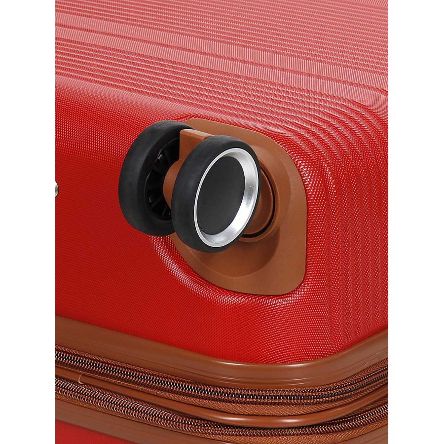 Чемодан средний M ABS-пластик Worldline Airtex 629 67×45×27см 74л Красный