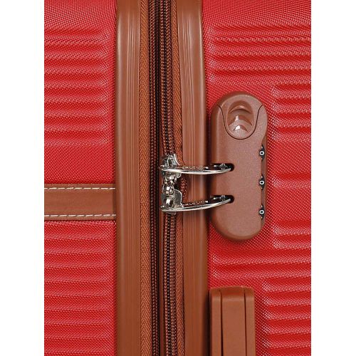 Чемодан средний M ABS-пластик Worldline Airtex 629 67×45×27см 74л Красный