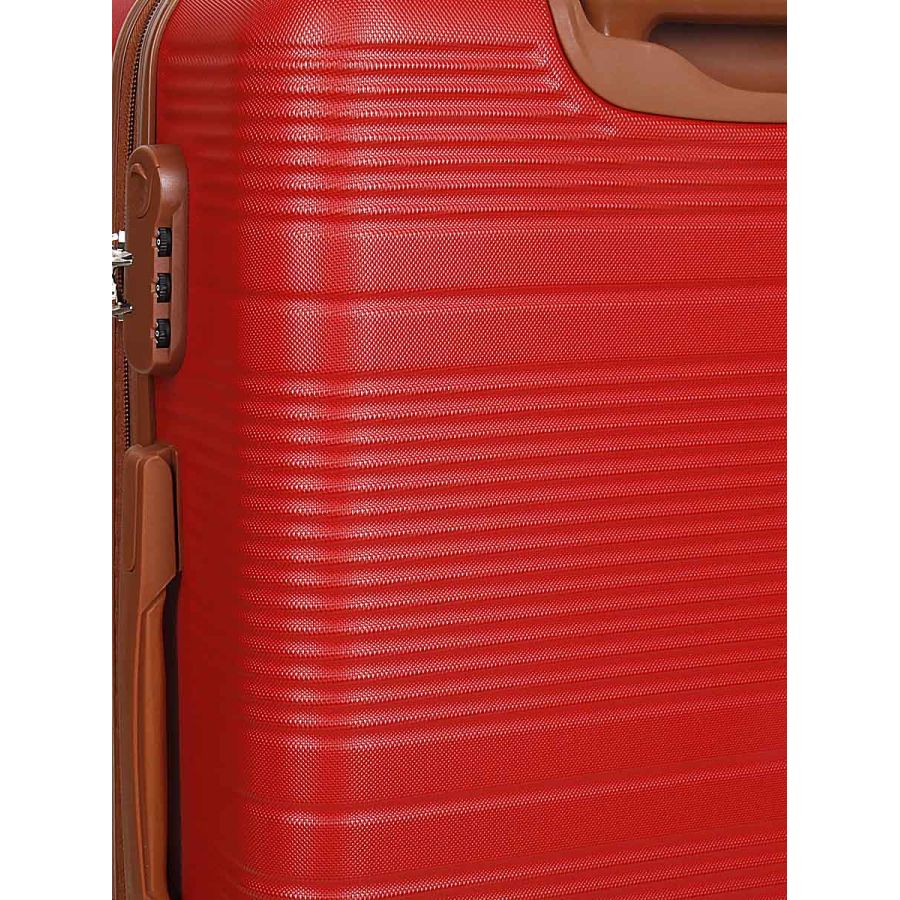 Чемодан средний M ABS-пластик Worldline Airtex 629 67×45×27см 74л Красный
