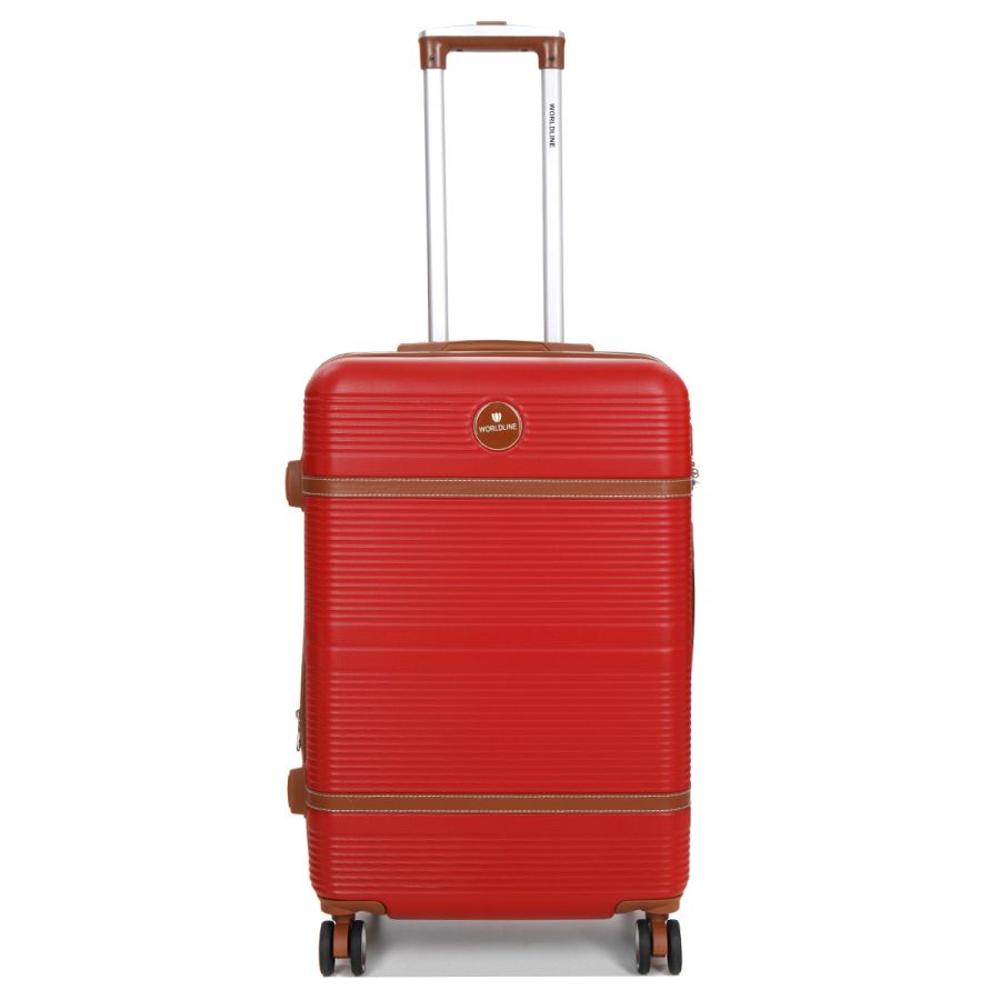 Чемодан средний M ABS-пластик Worldline Airtex 629 67×45×27см 74л Красный