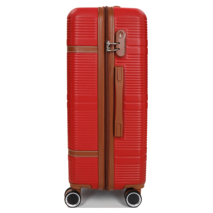 Чемодан средний M ABS-пластик Worldline Airtex 629 67×45×27см 74л Красный