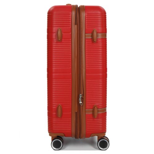 Чемодан средний M ABS-пластик Worldline Airtex 629 67×45×27см 74л Красный
