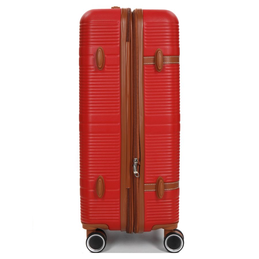 Чемодан средний M ABS-пластик Worldline Airtex 629 67×45×27см 74л Красный