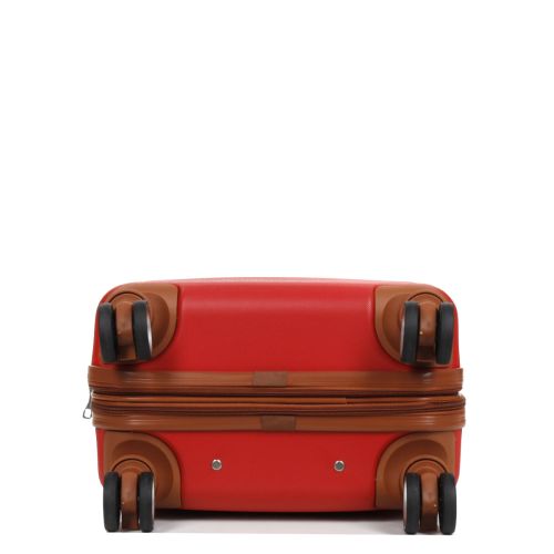 Чемодан маленький S ABS-пластик Worldline Airtex 629 56×36×22см 38л Красный