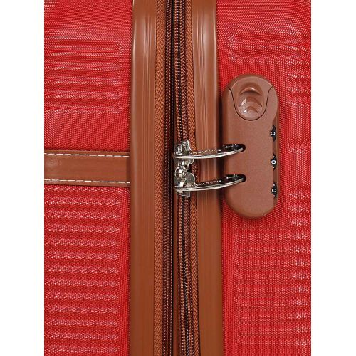 Чемодан маленький S ABS-пластик Worldline Airtex 629 56×36×22см 38л Красный