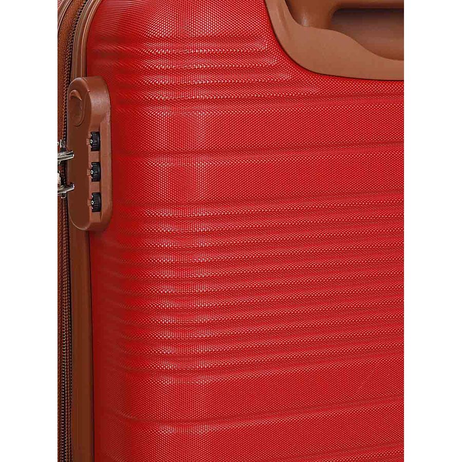 Чемодан маленький S ABS-пластик Worldline Airtex 629 56×36×22см 38л Красный