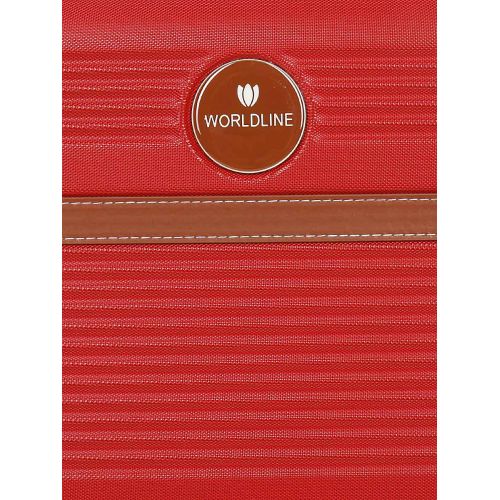 Чемодан маленький S ABS-пластик Worldline Airtex 629 56×36×22см 38л Красный
