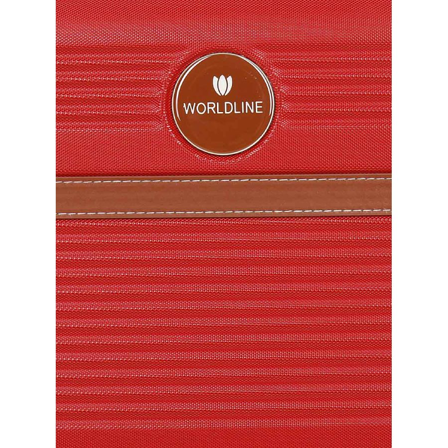 Чемодан маленький S ABS-пластик Worldline Airtex 629 56×36×22см 38л Красный