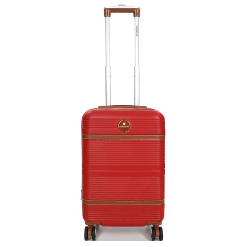Чемодан маленький S ABS-пластик Worldline Airtex 629 56×36×22см 38л Красный