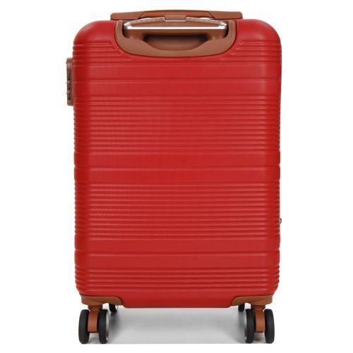 Чемодан маленький S ABS-пластик Worldline Airtex 629 56×36×22см 38л Красный