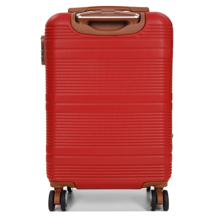Чемодан маленький S ABS-пластик Worldline Airtex 629 56×36×22см 38л Красный