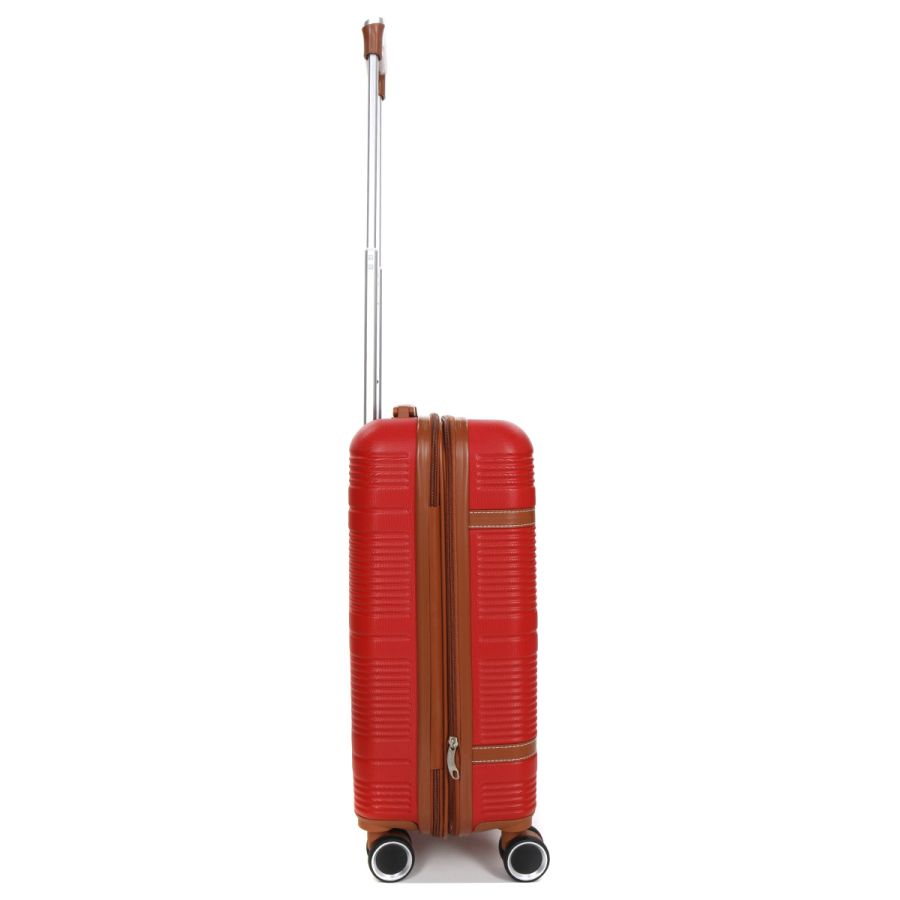 Чемодан маленький S ABS-пластик Worldline Airtex 629 56×36×22см 38л Красный