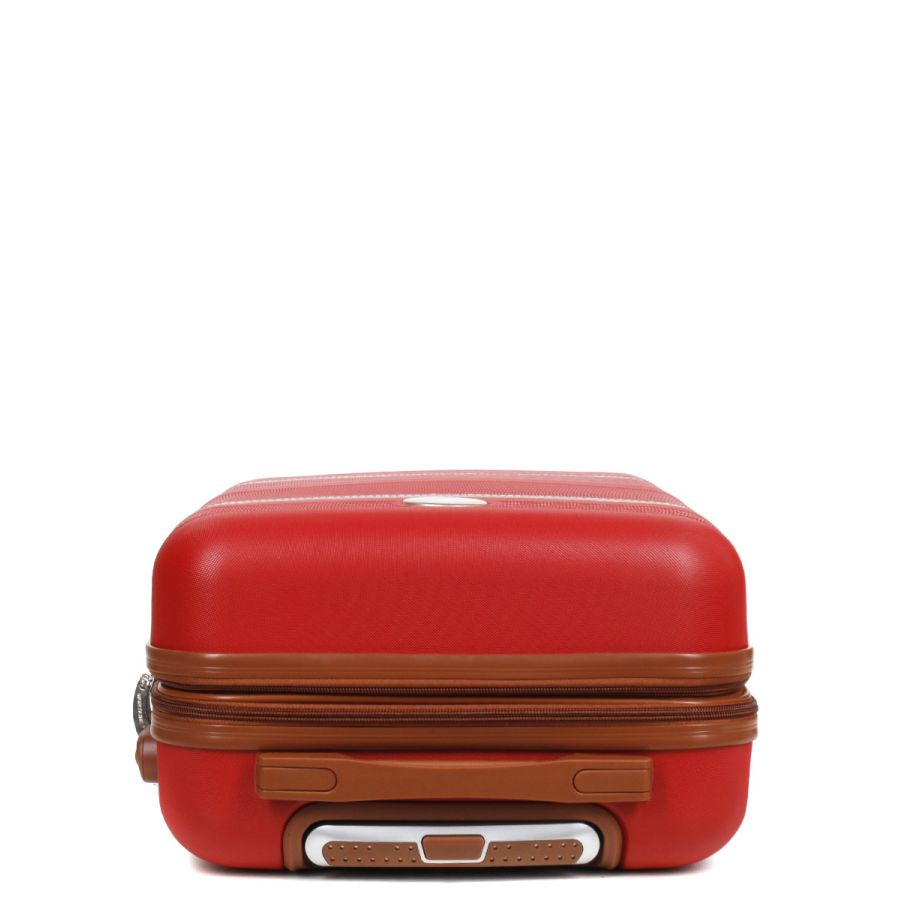Чемодан маленький S ABS-пластик Worldline Airtex 629 56×36×22см 38л Красный