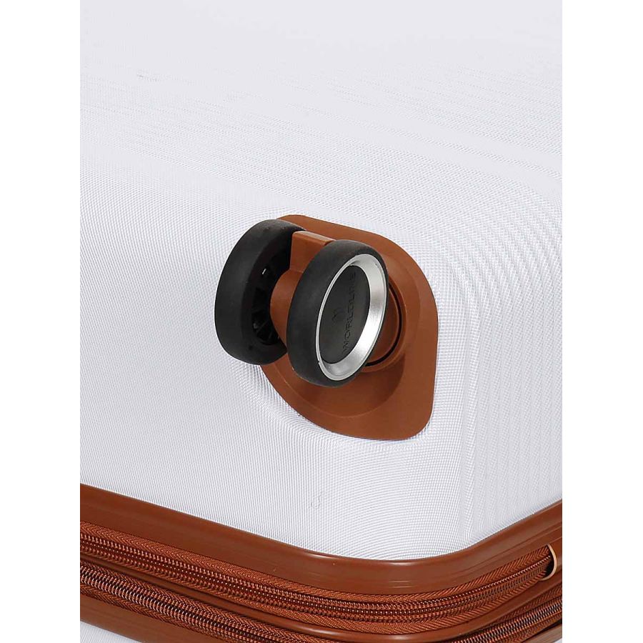 Чемодан большой L ABS-пластик Worldline Airtex 629 76×52×30см 110л Белый