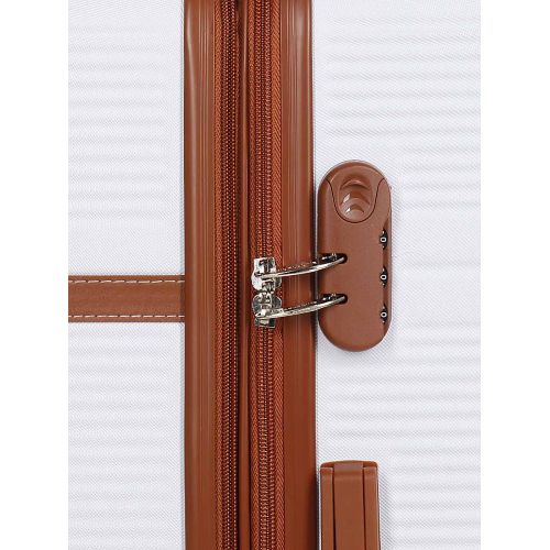 Чемодан большой L ABS-пластик Worldline Airtex 629 76×52×30см 110л Белый