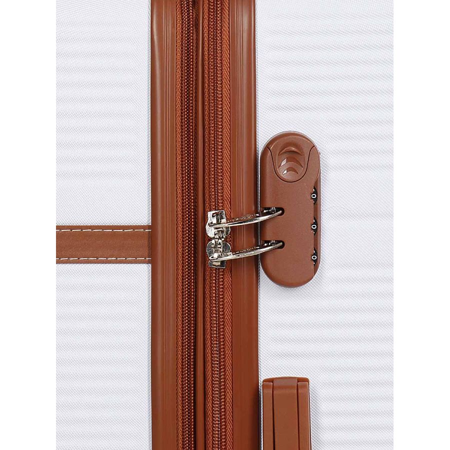 Чемодан большой L ABS-пластик Worldline Airtex 629 76×52×30см 110л Белый