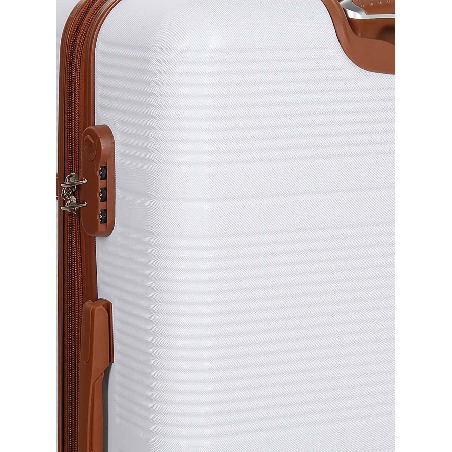Чемодан большой L ABS-пластик Worldline Airtex 629 76×52×30см 110л Белый