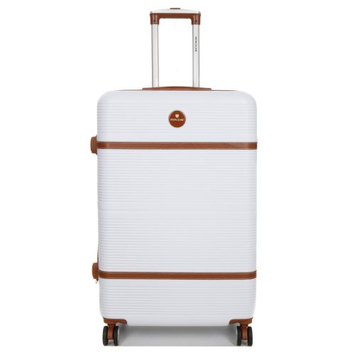 Чемодан большой L ABS-пластик Worldline Airtex 629 76×52×30см 110л Белый