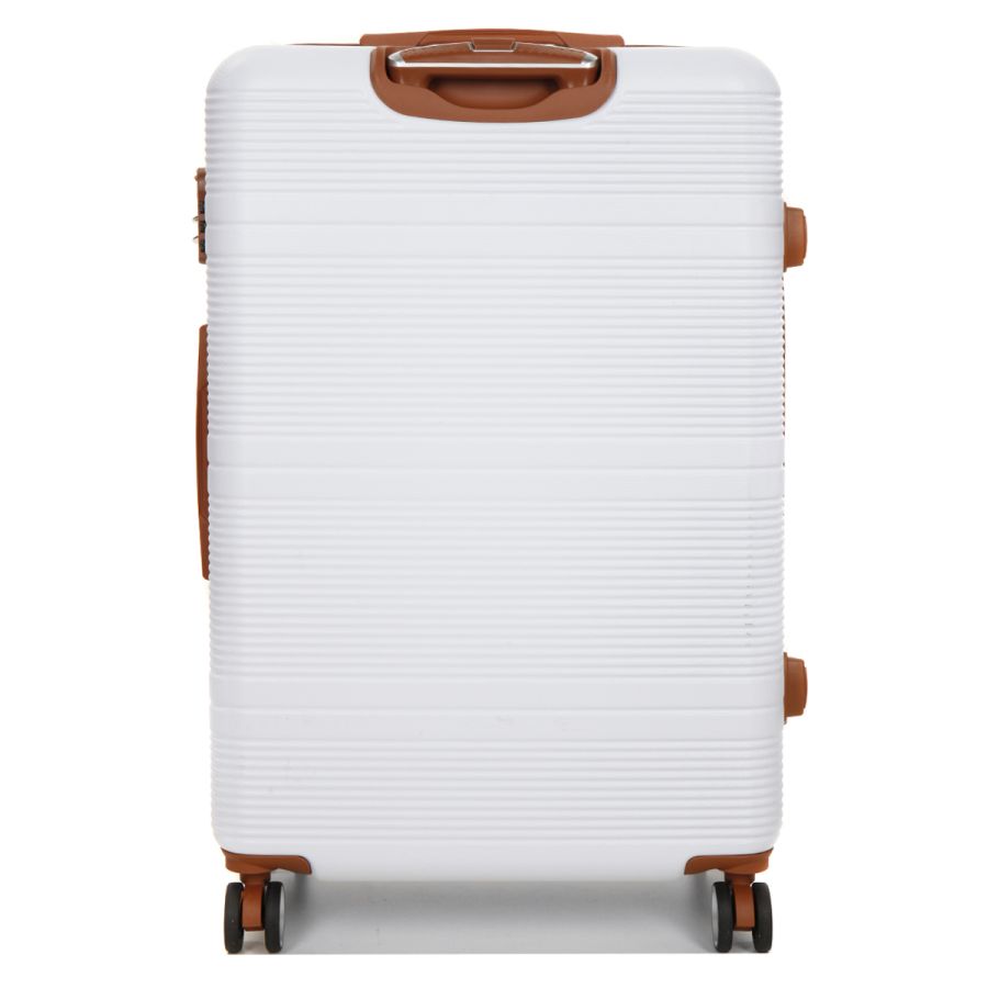 Чемодан большой L ABS-пластик Worldline Airtex 629 76×52×30см 110л Белый