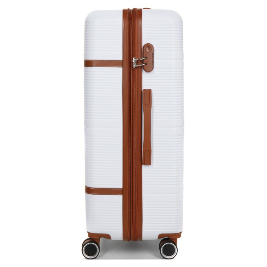 Чемодан большой L ABS-пластик Worldline Airtex 629 76×52×30см 110л Белый