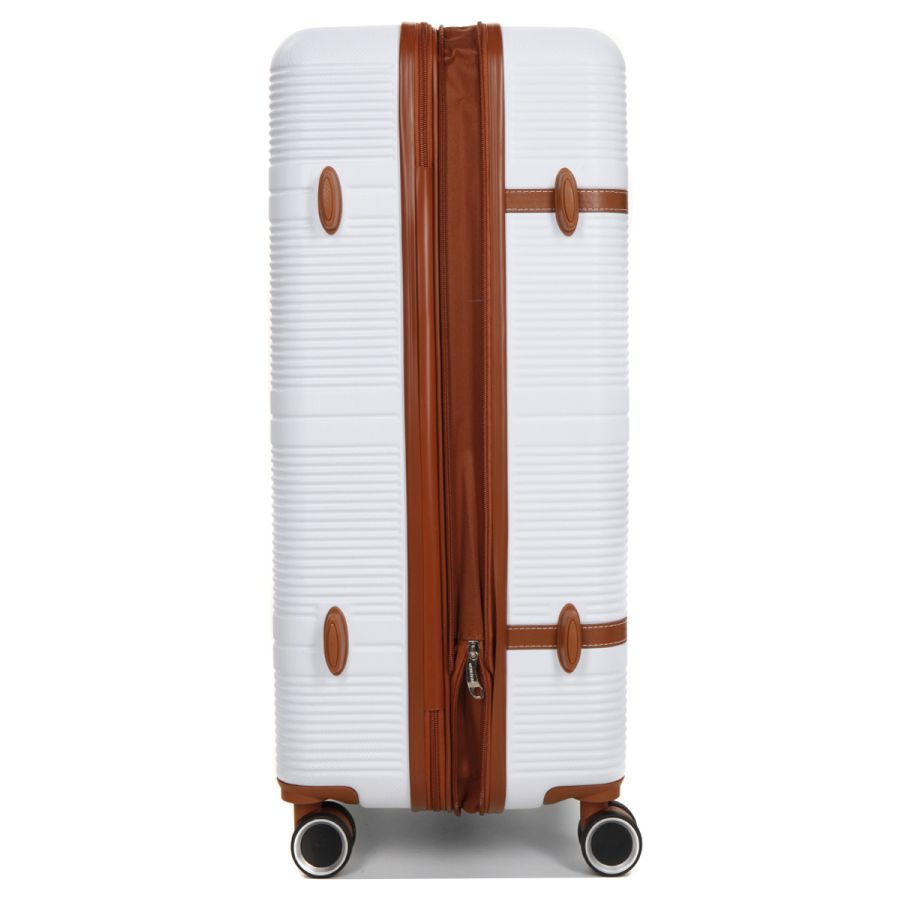 Чемодан большой L ABS-пластик Worldline Airtex 629 76×52×30см 110л Белый
