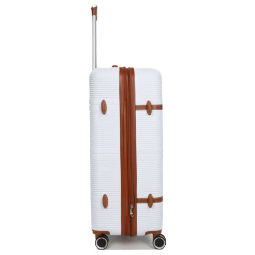 Чемодан большой L ABS-пластик Worldline Airtex 629 76×52×30см 110л Белый