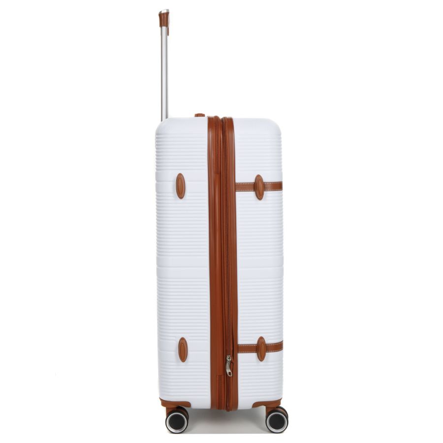 Чемодан большой L ABS-пластик Worldline Airtex 629 76×52×30см 110л Белый