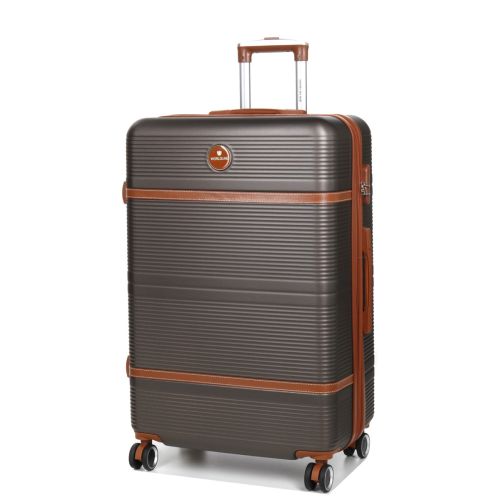 Чемодан большой L ABS-пластик Worldline Airtex 629 76×52×30см 110л Коричневый