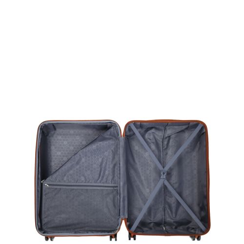 Чемодан большой L ABS-пластик Worldline Airtex 629 76×52×30см 110л Коричневый
