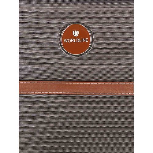 Чемодан большой L ABS-пластик Worldline Airtex 629 76×52×30см 110л Коричневый