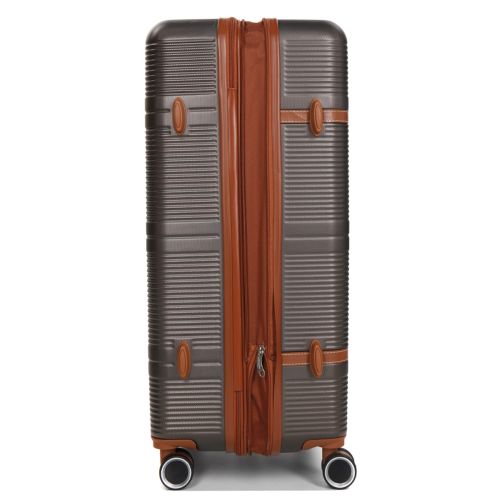 Чемодан большой L ABS-пластик Worldline Airtex 629 76×52×30см 110л Коричневый