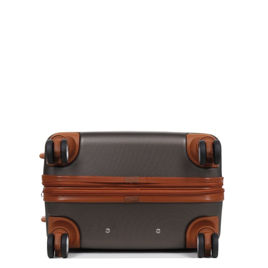 Чемодан средний M ABS-пластик Worldline Airtex 629 67×45×27см 74л Коричневый