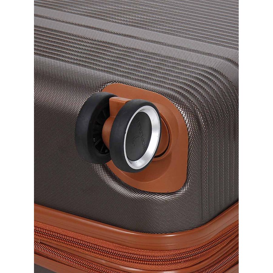 Чемодан средний M ABS-пластик Worldline Airtex 629 67×45×27см 74л Коричневый