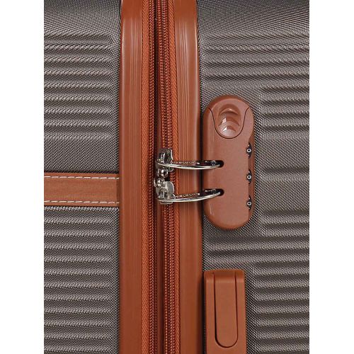 Чемодан средний M ABS-пластик Worldline Airtex 629 67×45×27см 74л Коричневый