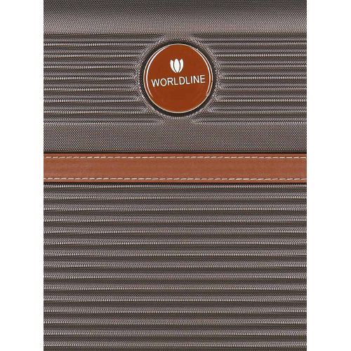 Чемодан средний M ABS-пластик Worldline Airtex 629 67×45×27см 74л Коричневый