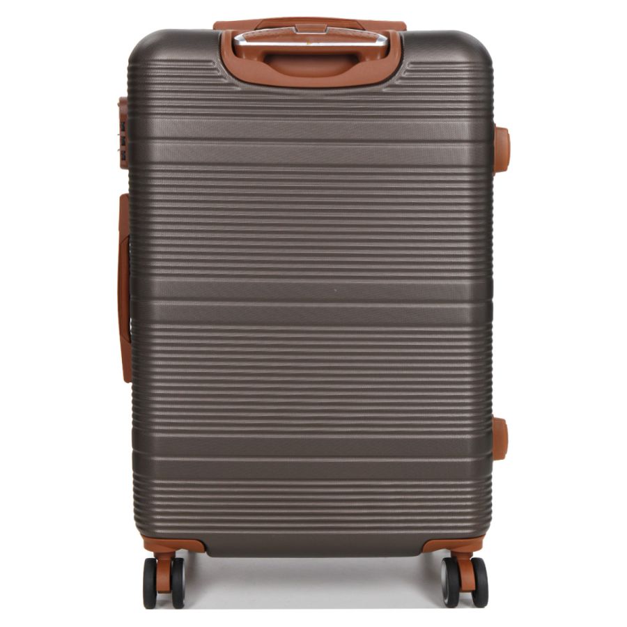Чемодан средний M ABS-пластик Worldline Airtex 629 67×45×27см 74л Коричневый