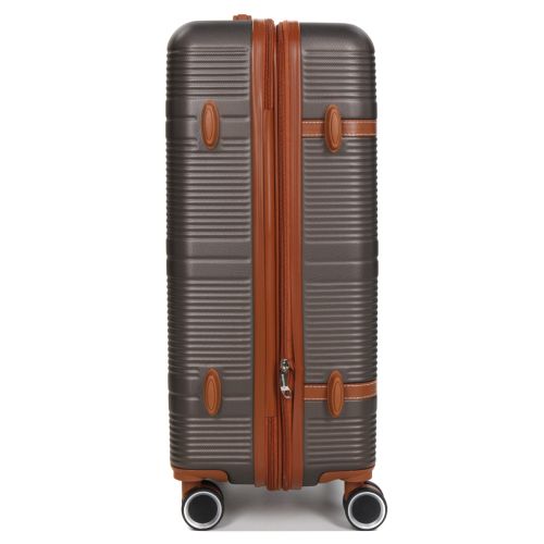 Чемодан средний M ABS-пластик Worldline Airtex 629 67×45×27см 74л Коричневый
