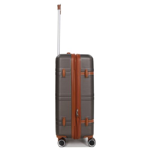 Чемодан средний M ABS-пластик Worldline Airtex 629 67×45×27см 74л Коричневый