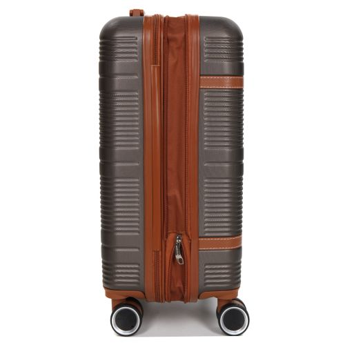 Чемодан маленький S ABS-пластик Worldline Airtex 629 56×36×22см 38л Коричневый