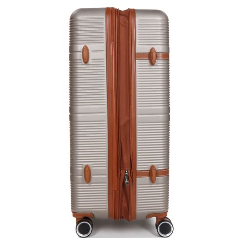 Чемодан большой L ABS-пластик Worldline Airtex 629 76×52×30см 110л Шампань