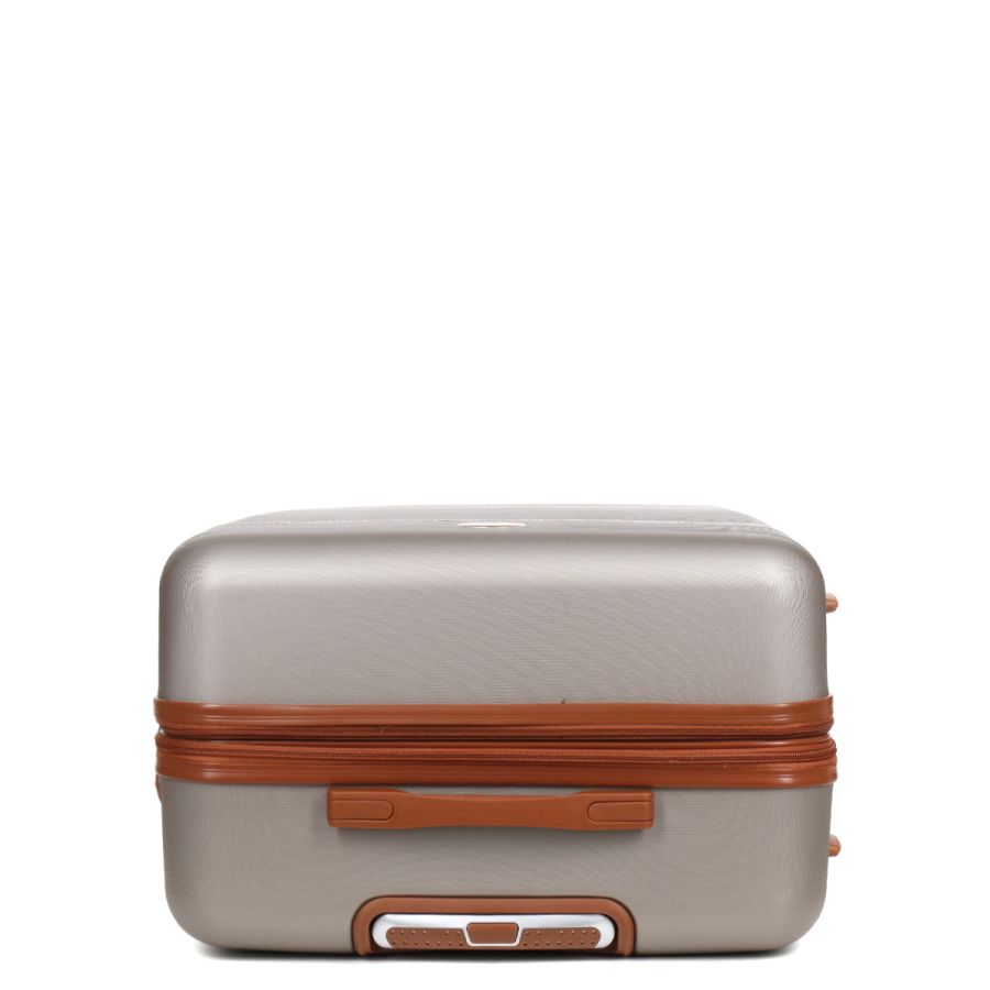 Чемодан большой L ABS-пластик Worldline Airtex 629 76×52×30см 110л Шампань