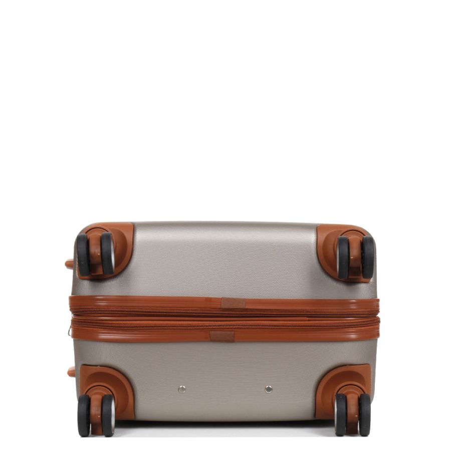 Чемодан средний M ABS-пластик Worldline Airtex 629 67×45×27см 74л Шампань
