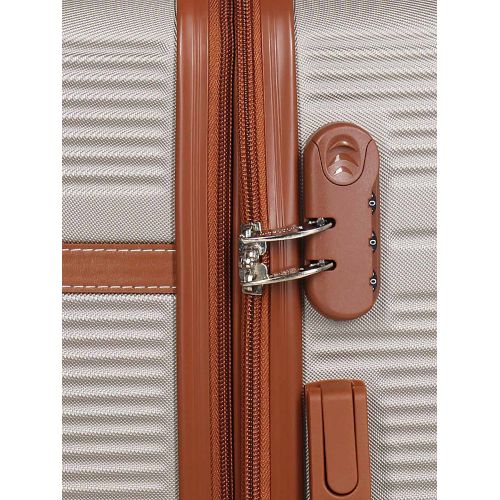 Чемодан средний M ABS-пластик Worldline Airtex 629 67×45×27см 74л Шампань