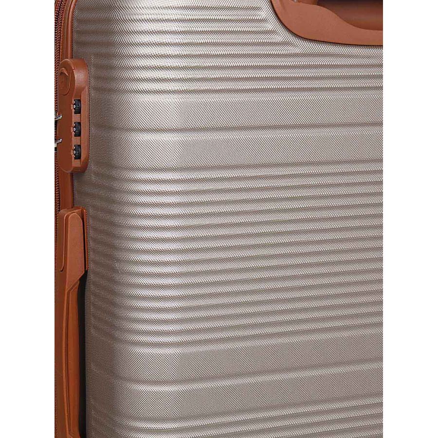 Чемодан средний M ABS-пластик Worldline Airtex 629 67×45×27см 74л Шампань