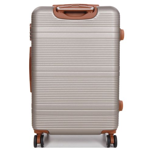 Чемодан средний M ABS-пластик Worldline Airtex 629 67×45×27см 74л Шампань