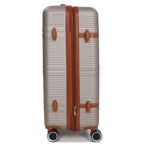 Чемодан средний M ABS-пластик Worldline Airtex 629 67×45×27см 74л Шампань