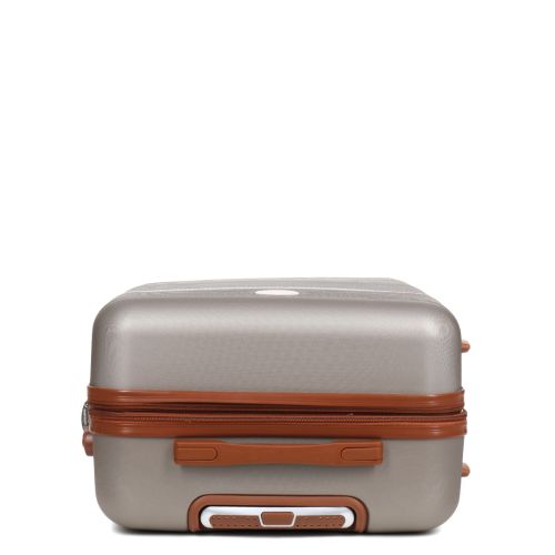 Чемодан средний M ABS-пластик Worldline Airtex 629 67×45×27см 74л Шампань