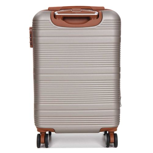 Чемодан маленький S ABS-пластик Worldline Airtex 629 56×36×22см 38л Шампань