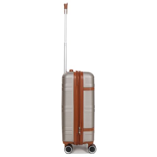 Чемодан маленький S ABS-пластик Worldline Airtex 629 56×36×22см 38л Шампань