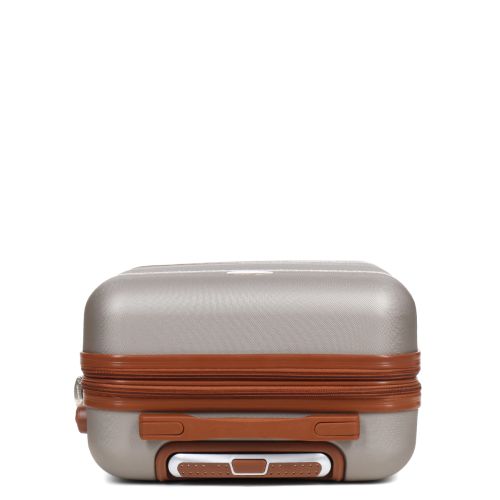 Чемодан маленький S ABS-пластик Worldline Airtex 629 56×36×22см 38л Шампань